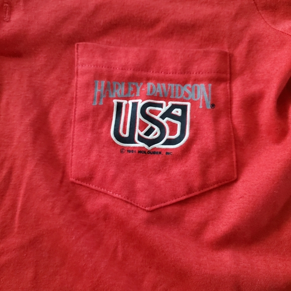 1991 Deadstock Harley Davidson Polo - Picture 2 of 5